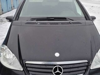 2007 Mercedes-Benz A-Класс 150 II (W169), чёрный, 620000 рублей, вид 2