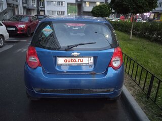 2010 Chevrolet Aveo I Рестайлинг, синий, 440000 рублей, вид 3