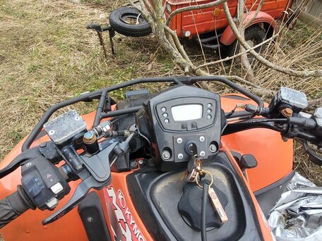 2008 Kymco MXU 300, красный, 250000 рублей, вид 5