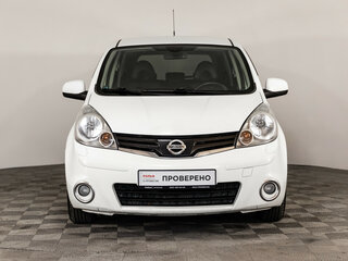 2013 Nissan Note I Рестайлинг, белый, 874000 рублей, вид 2
