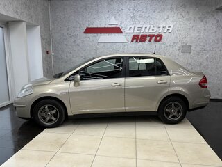 2010 Nissan Tiida I Рестайлинг, бежевый, 865000 рублей, вид 2