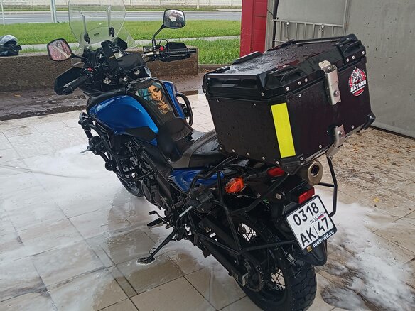 2014 Suzuki V-Strom DL 650, синий, 528000 рублей - вид 19