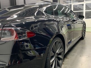 2017 Tesla Model S 90D I Рестайлинг, чёрный, 3950000 рублей, вид 2