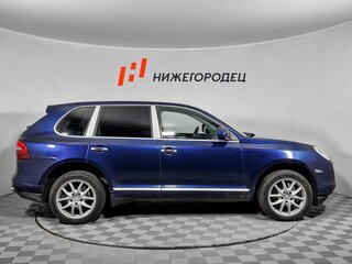 2009 Porsche Cayenne Diesel I Рестайлинг (957), синий, 1389000 рублей, вид 4