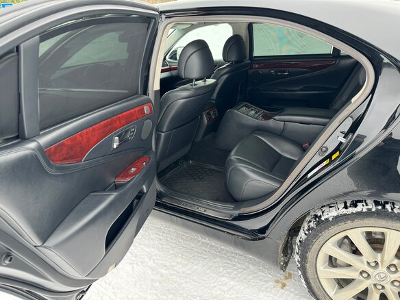 2009 Lexus LS 460 L IV Рестайлинг, чёрный - вид 11