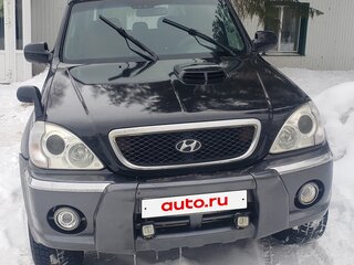 2002 Hyundai Terracan I, чёрный, 375000 рублей, вид 2