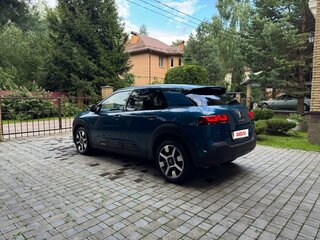 2019 Citroen C4 Cactus I Рестайлинг, синий, 1420000 рублей, вид 4