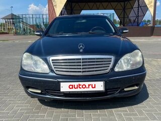 2003 Mercedes-Benz S-Класс 350 IV (W220) Рестайлинг, чёрный, 650000 рублей, вид 3