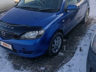 2002 Mazda Demio II (DY), синий, 425000 рублей, вид 1