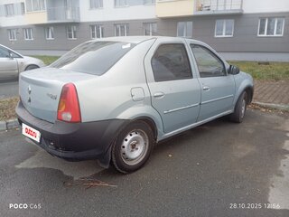 2007 Renault Logan I, зелёный, 240000 рублей, вид 4