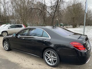 2018 Mercedes-Benz S-Класс 350 d Long VI (W222, C217) Рестайлинг, чёрный, 4700000 рублей, вид 2