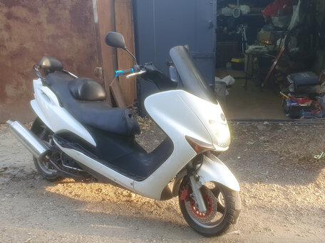2000 Yamaha Majesty 125/180, белый, 105000 рублей, вид 1