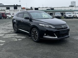 2017 Toyota Harrier III (XU60) Рестайлинг, чёрный, 2850000 рублей, вид 3