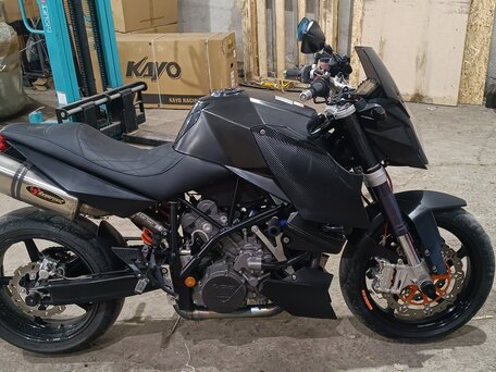 2008 KTM 990 Super Duke, чёрный, 500000 рублей, вид 1