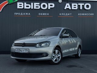 2013 Volkswagen Polo V, серебристый, 785000 рублей, вид 1