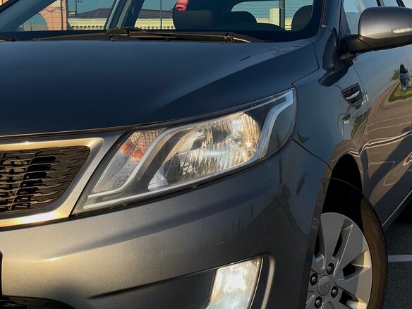 2013 Kia Rio 5-speed III, голубой, 700000 рублей - вид 1