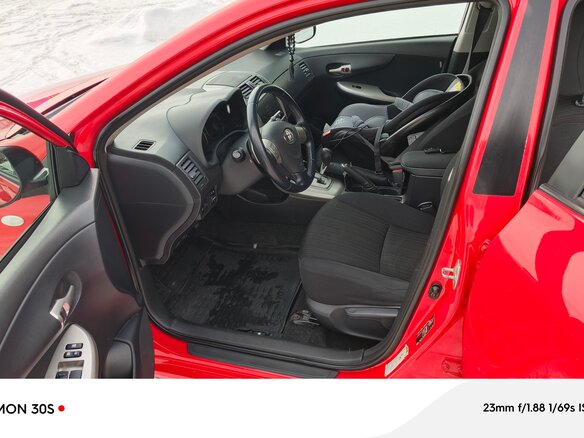 2007 Toyota Corolla AMT X (E140, E150), красный, 950000 рублей - вид 9