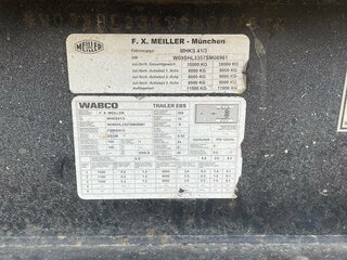 2007 Meiller MHKS 41/3-S, серебристый, 1480000 рублей, вид 4