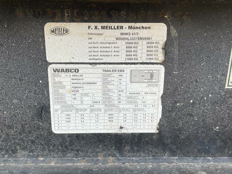 2007 Meiller MHKS 41/3-S, серебристый, 1480000 рублей, вид 4