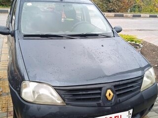 2007 Renault Logan I, чёрный, 300000 рублей, вид 1