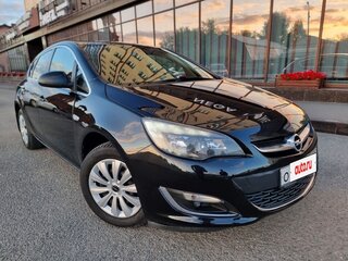 2013 Opel Astra J Рестайлинг, чёрный, 770000 рублей, вид 2
