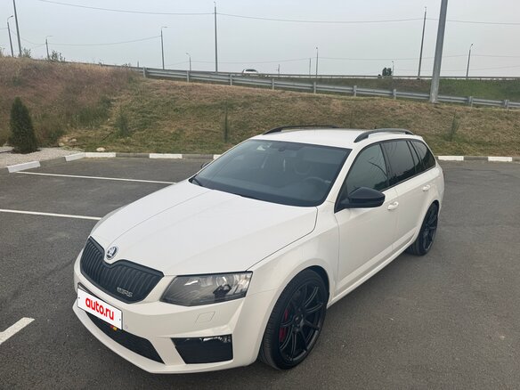 2013 Skoda Octavia RS III, белый, 1850000 рублей