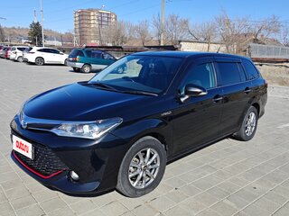 2016 Toyota Corolla Fielder XI (E160, E170, E180) Рестайлинг 1, чёрный, 1230000 рублей, вид 1