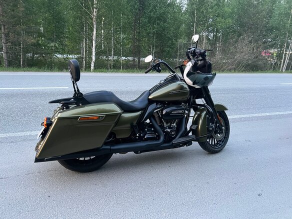 2018 Harley-Davidson Road King, зелёный, 1850000 рублей - вид 11