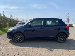 2012 Skoda Fabia II Рестайлинг, синий, 370000 рублей, вид 1