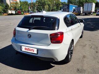 2012 BMW 1 серии 118i II (F20/F21), белый, 1250000 рублей, вид 4