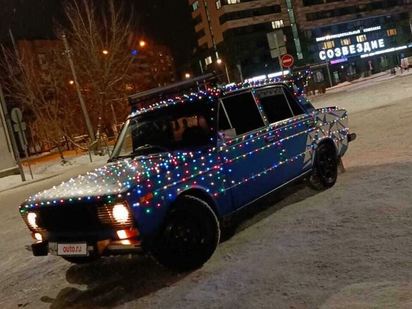 1994 Lada (ВАЗ) 2106, синий, 150000 рублей - вид 5