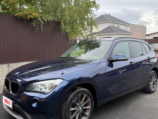 2013 BMW X1 18i I (E84) Рестайлинг, синий, 1390000 рублей, вид 2