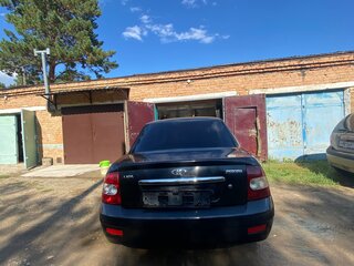 2008 Lada (ВАЗ) Priora I, чёрный, 260000 рублей, вид 3