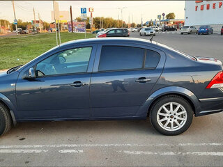 2010 Opel Astra H Рестайлинг, синий, 450000 рублей, вид 4