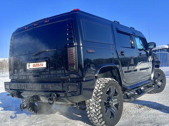 2005 Hummer H2 I, чёрный, 2650000 рублей - вид 2
