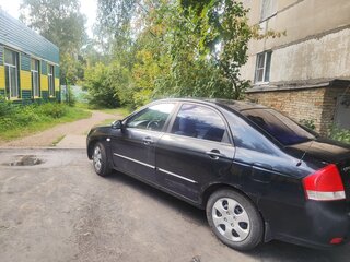 2007 Kia Cerato I Рестайлинг, чёрный, 290000 рублей, вид 5