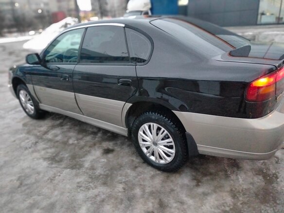 2000 Subaru Outback II, чёрный, 450000 рублей - вид 5