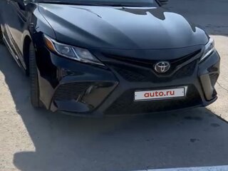 2020 Toyota Camry US Market VIII (XV70), чёрный, 2600000 рублей, вид 4