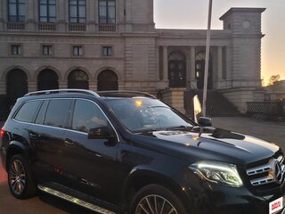2017 Mercedes-Benz GLS 350 d I (X166), чёрный, 4550000 рублей, вид 4