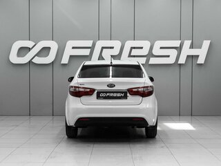 2013 Kia Rio III, белый, 640000 рублей, вид 4