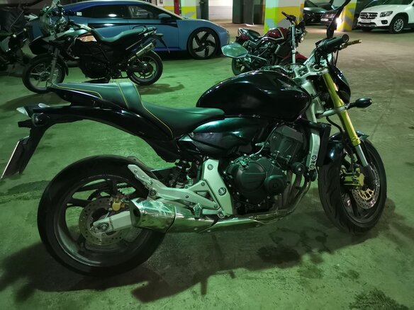 2007 Honda CB 600F Hornet, чёрный, 490000 рублей - вид 3