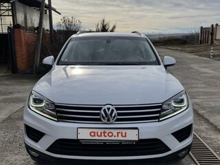 2015 Volkswagen Touareg II Рестайлинг, белый, 3200000 рублей, вид 2