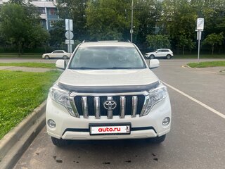 2017 Toyota Land Cruiser Prado 150 Series Рестайлинг 1, белый, 4900000 рублей, вид 3