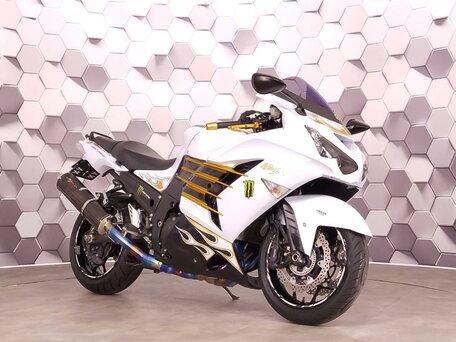 2014 Kawasaki ZX-14R, белый, 1099000 рублей, вид 1