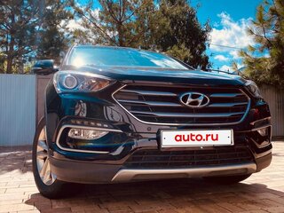 2015 Hyundai Santa Fe III, чёрный, 1850000 рублей, вид 2