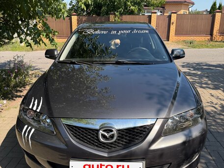 2006 Mazda 6 I (GG) Рестайлинг, серый, 500000 рублей, вид 1