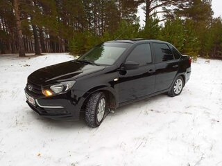 2021 Lada (ВАЗ) Granta I Рестайлинг, чёрный, 500000 рублей, вид 1