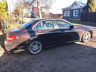 2011 Mercedes-Benz C-Класс 180 BlueEFFICIENCY III (W204) Рестайлинг, коричневый, 1250000 рублей, вид 4