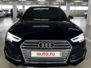 2019 Audi A4 V (B9), синий, 3750000 рублей, вид 2