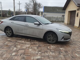 2021 Hyundai Elantra VII (CN7), серый, 2300000 рублей, вид 4
